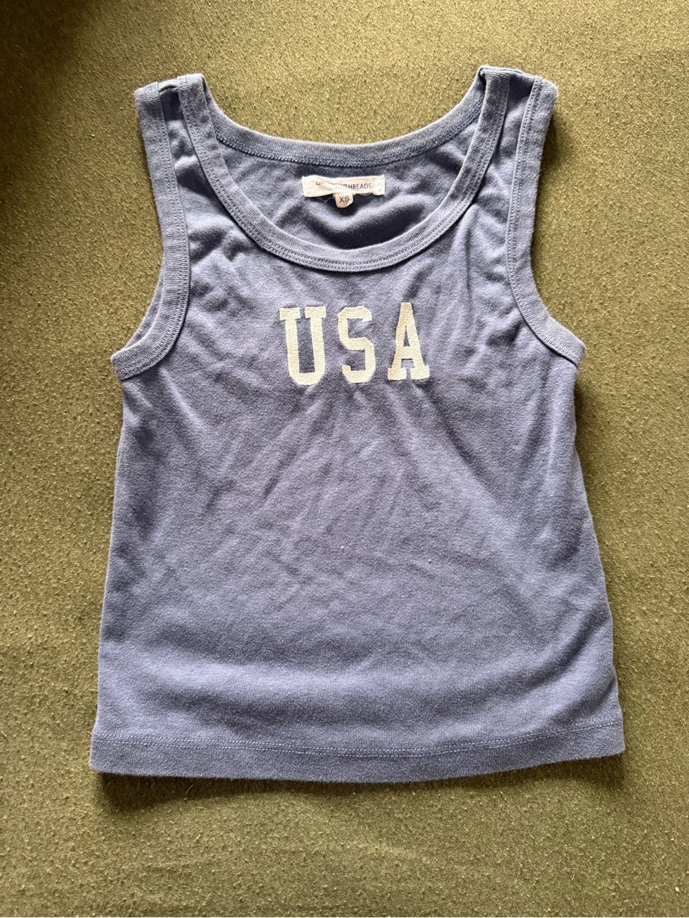 Grayson Threads Light Blue USA Tank Top